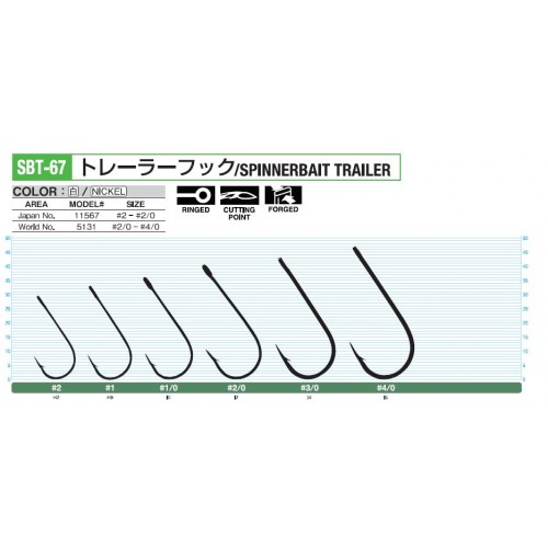 Owner 5131 Spinnerbait Trailer Hook