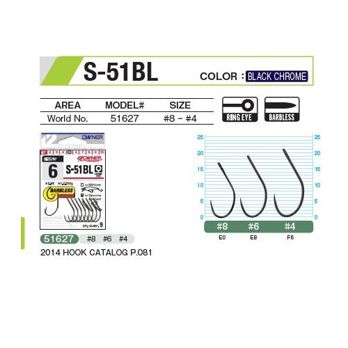 Owner S 51bl Barbless