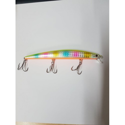 Leurre De Pêche Tide Minnow 125 SLD-S – Coulant, 125 Mm, 14,5 G – Pour Surf, Estuaires, Zones Rocheuses, Bar Et Plie